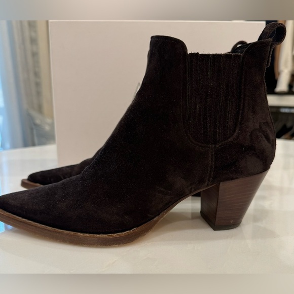 AGL Brown Suede Mireira Chelsea boot. Size 8M - Picture 1 of 6